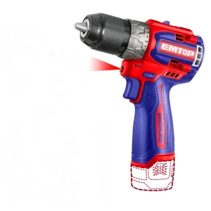 TALADRO ATORNILLADOR 13MM 60NM 16V 2A EMTOP