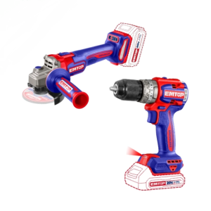 TALADRO PERCUTOR + AMOLADORA 20V ECKL20273 EMTOP
